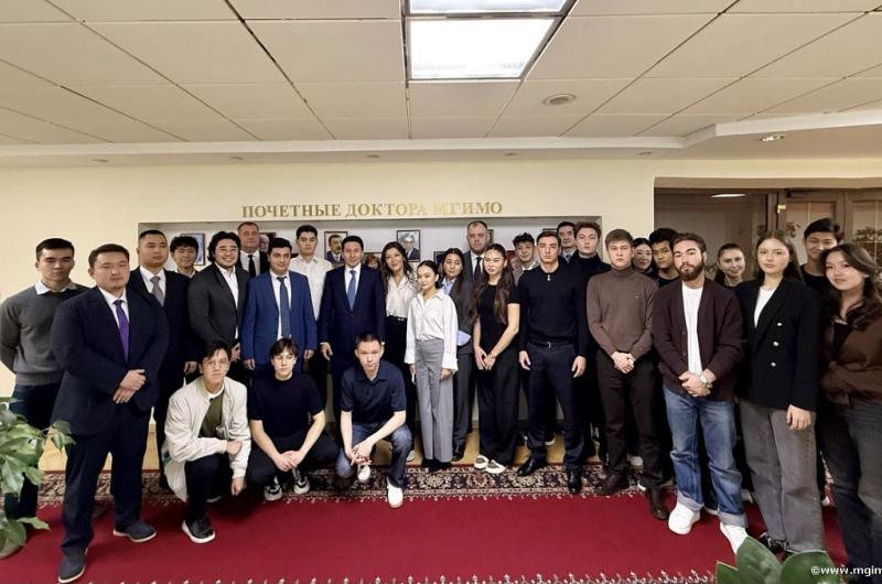 Визит Н.К.Жакупова в МГИМО