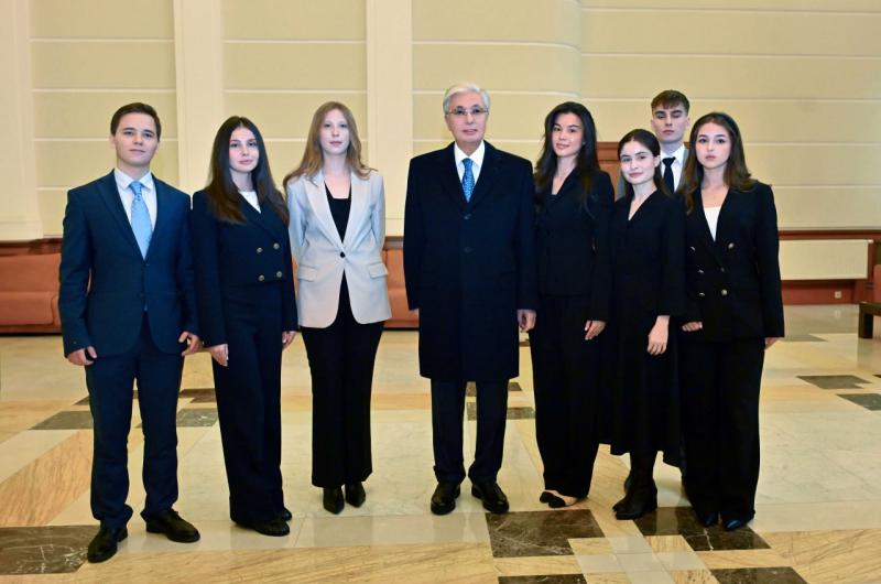 Президент Казахстана К.-Ж.К.Токаев встретился со студентами МГИМО