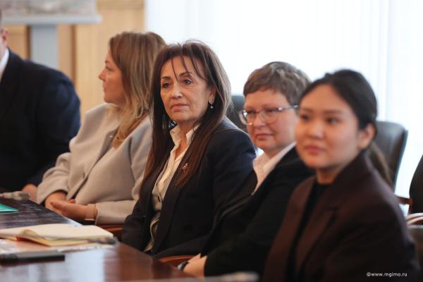 Ректор А.В.Торкунов встретился с магистрантами МГИМО-Астана