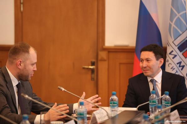 Визит Н.К.Жакупова в МГИМО