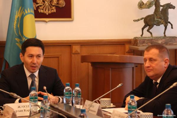 Визит Н.К.Жакупова в МГИМО