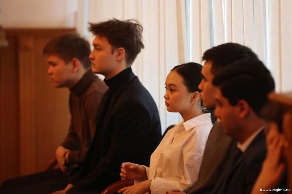 Визит Н.К.Жакупова в МГИМО