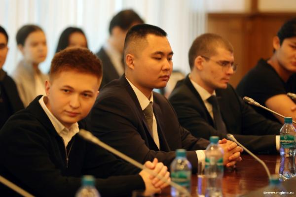 Визит Н.К.Жакупова в МГИМО